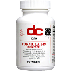 Formula 249 Multivitamin Multimineral Iron Free (90t)